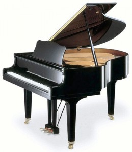 baby grand piano